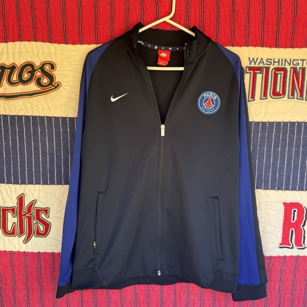 Size XL - Paris Saint Germain PSG Jacket Full‎ Zip Nike 810316-475